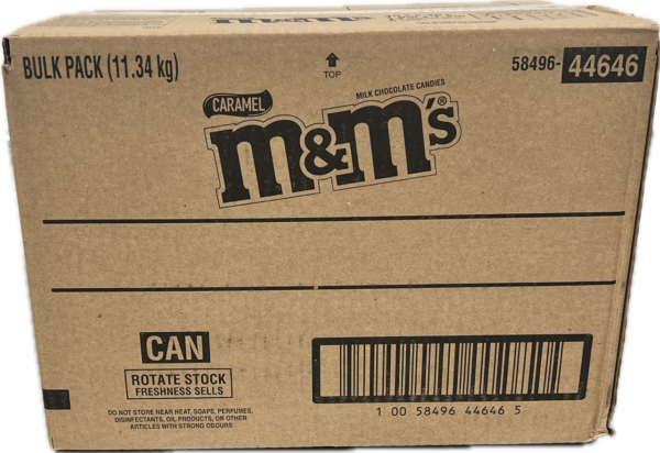 Caramel M&M's - Case (11.34kg)